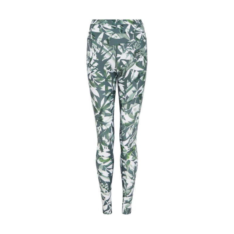 Thumbnail of Cycad Recycled-Fabric Performance Leggings - Leaf Print image