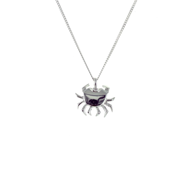 Thumbnail of Mini Crab Necklace Sterling Silver image