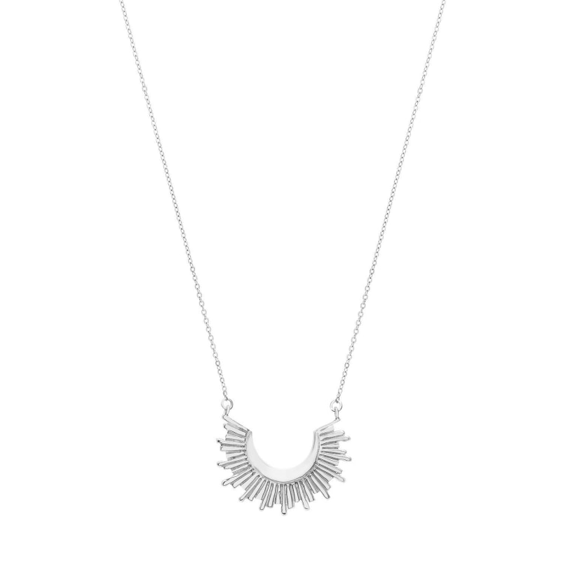 Thumbnail of Necklace Rising Moon Large - Silver image