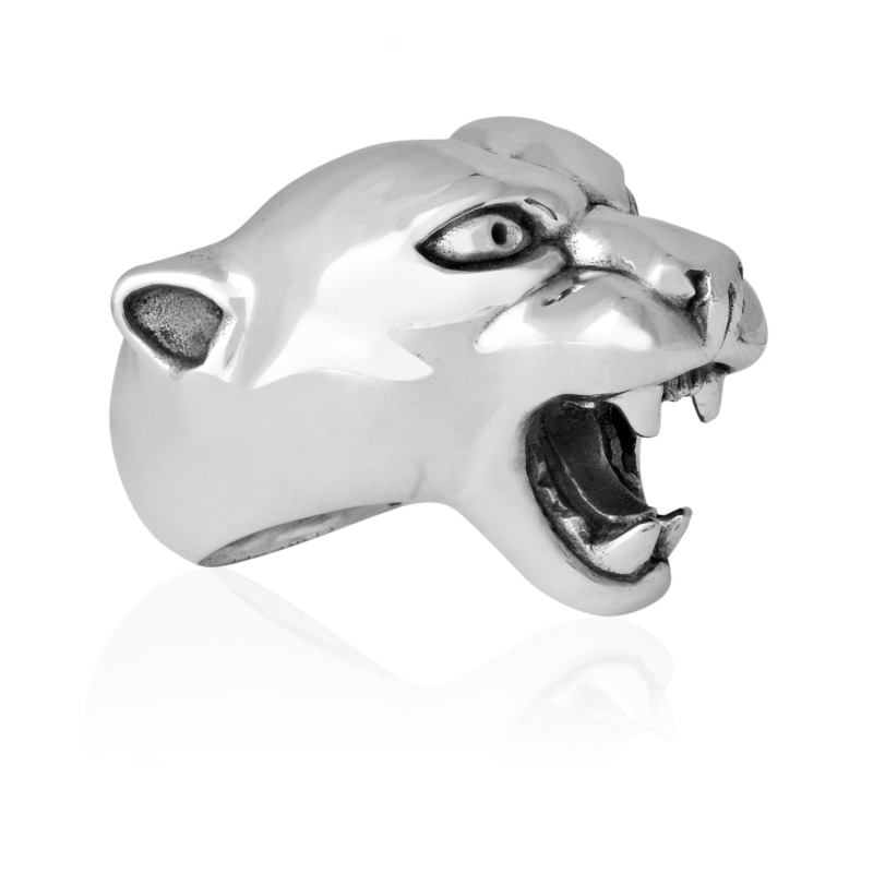 Thumbnail of Panther Ring Silver image