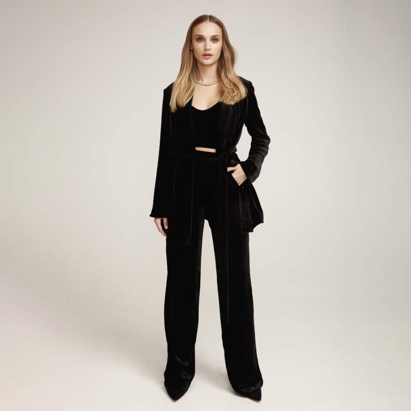 Thumbnail of The Silk Velvet Trousers image