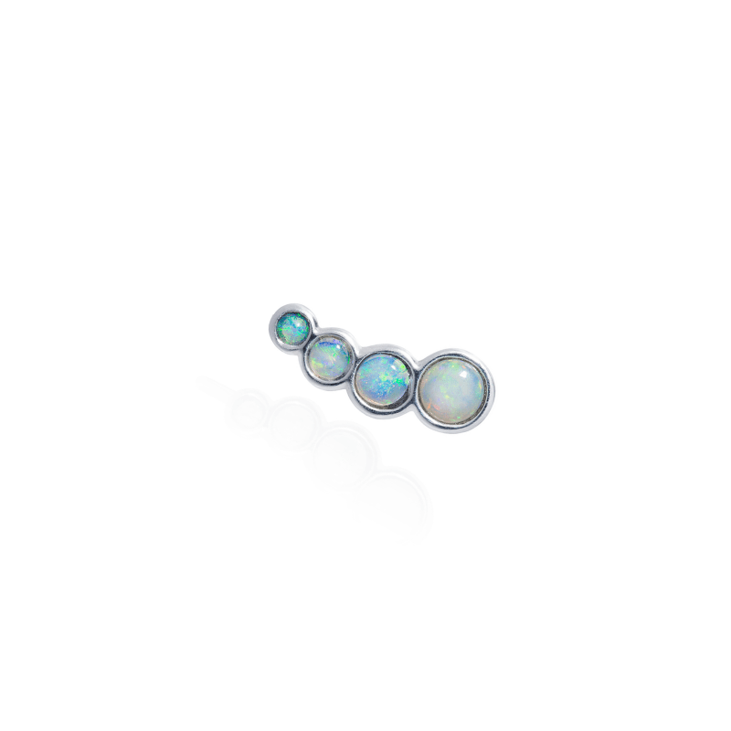 Thumbnail of Opal Slider Mono Earring - Right Ear image