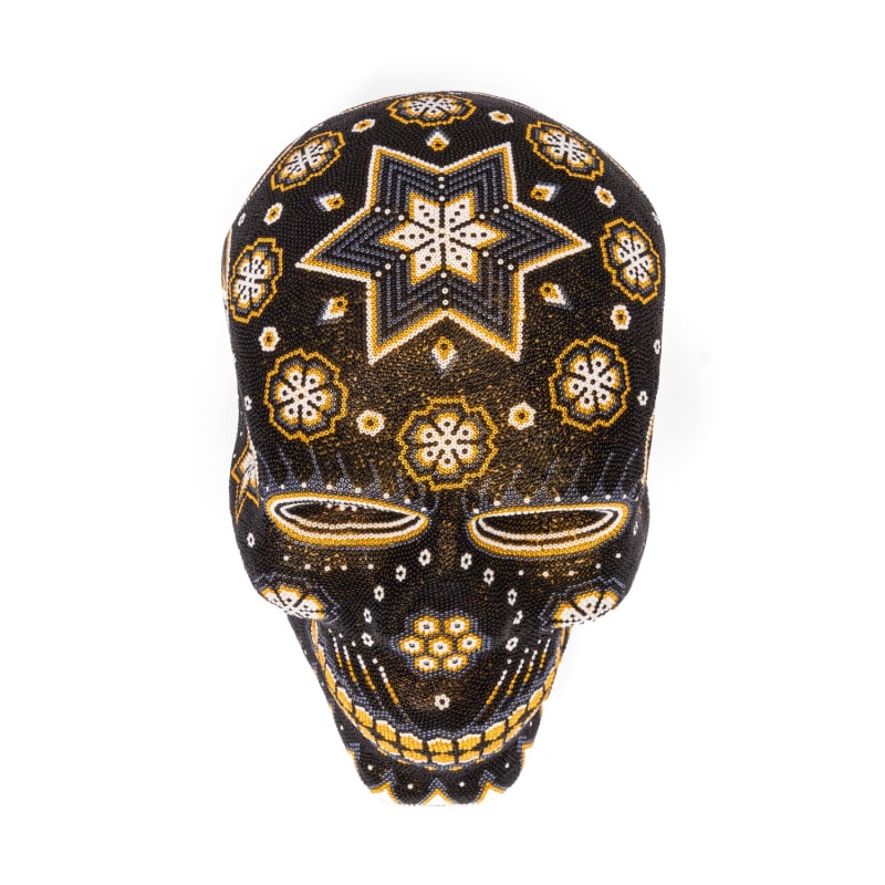 Thumbnail of Skull Statue Decor - Black/Metallic Gray/Pearl White/Golden image