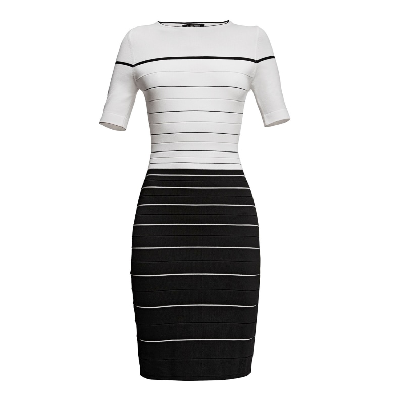 Thumbnail of Regatta Striped Monochrome Dress image