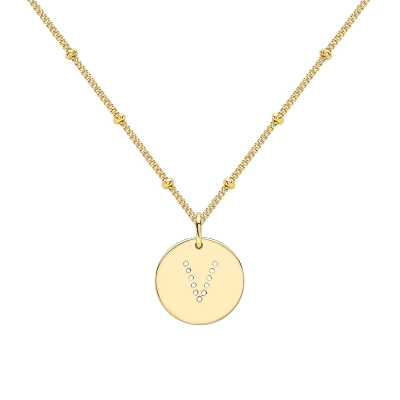 Alphabet design pendant jewellery deals