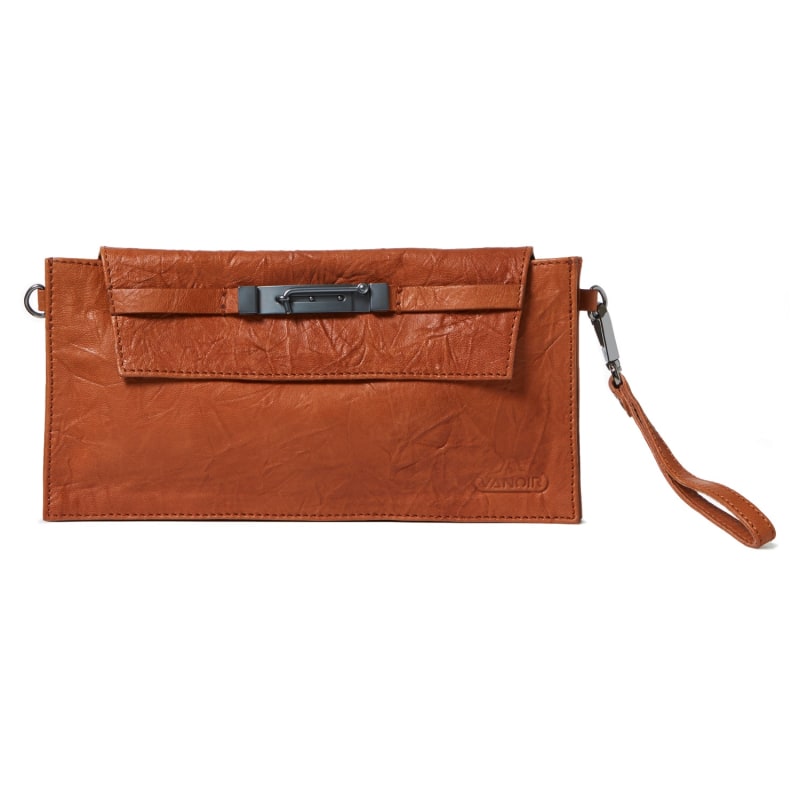 Thumbnail of Crossbody Hip Shoulderbag Happy In Brown image