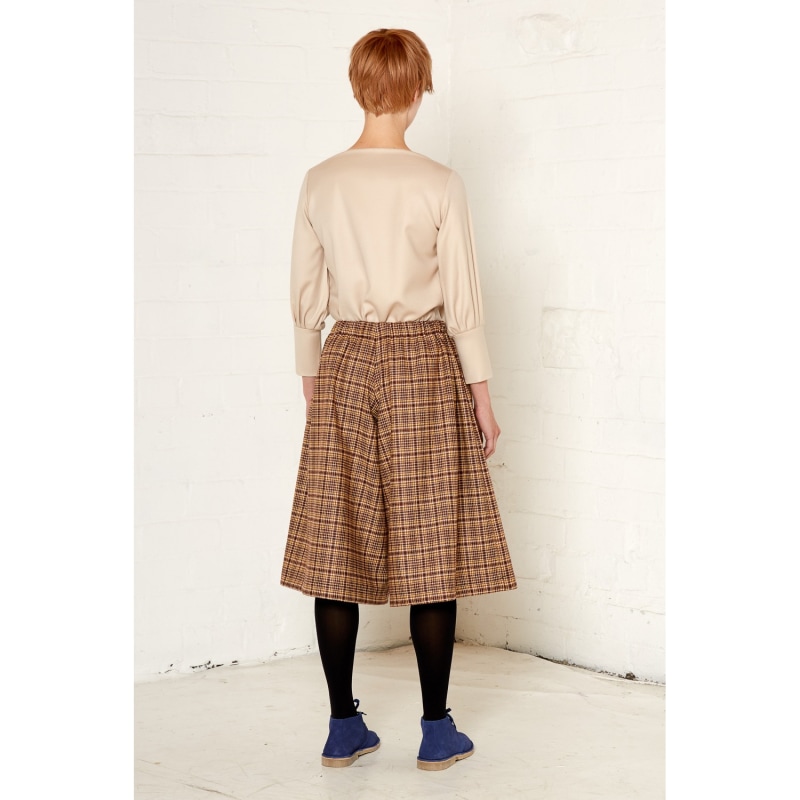 Thumbnail of Loni Wool Culottes Brown image