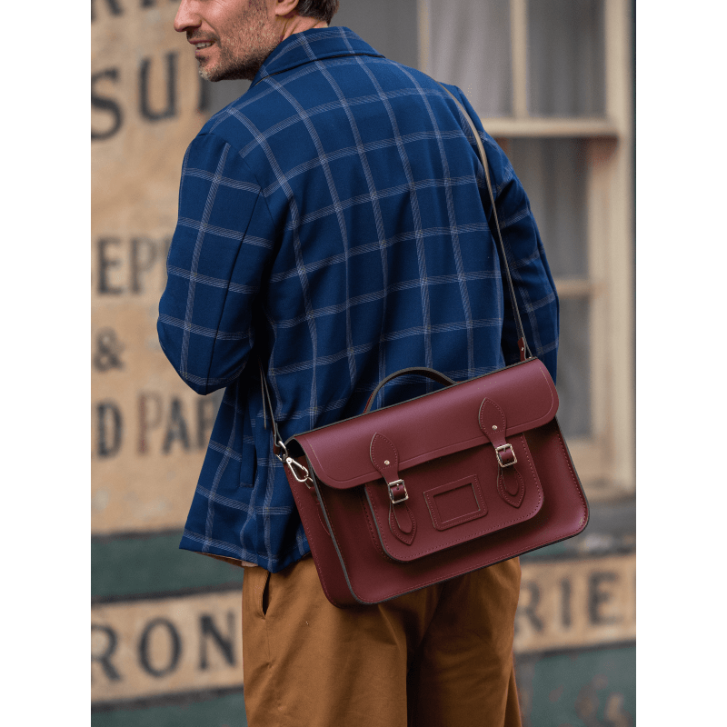 The 15 Inch Batchel Oxblood The Cambridge Satchel Co. Wolf