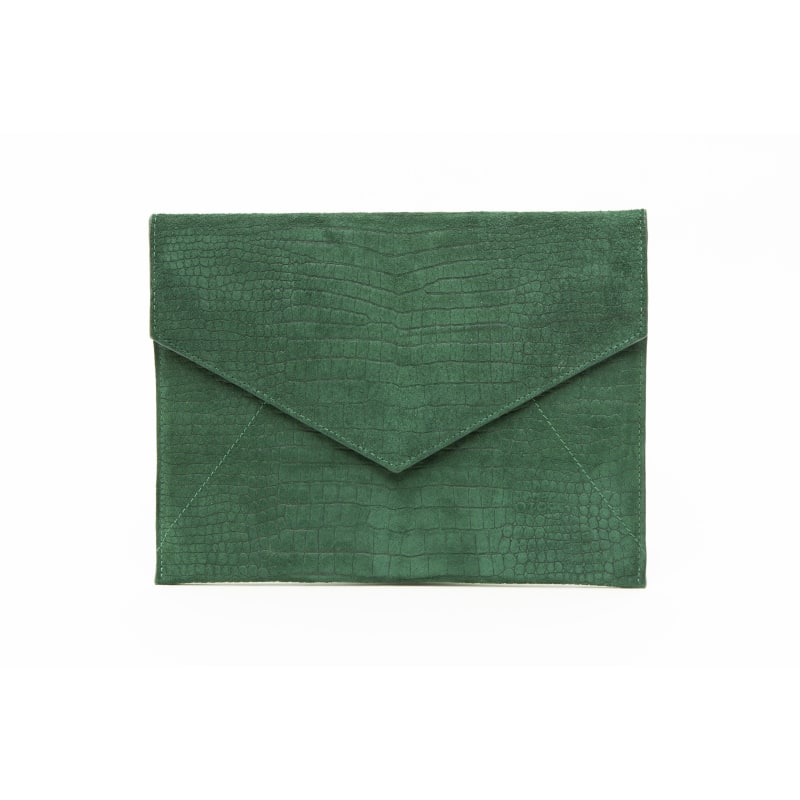Hunter Green Clutch