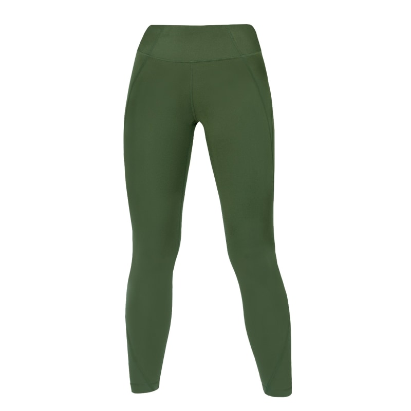 Dahlia Compression Legging In Activeknit - 7/8 - Forest, Kin + Ally