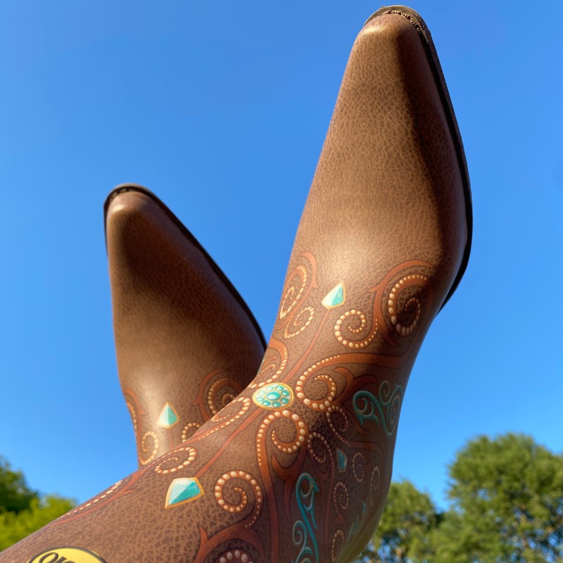 Thumbnail of Dallas Dreamer Western Style Cowgirl Welly Boot image