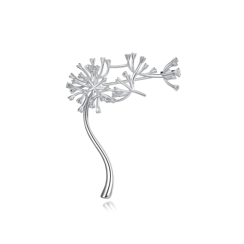 Dandelion brooch deals