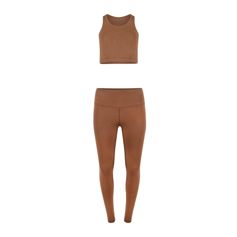 Thumbnail of Dani Organic Cotton Legging -Root Beer image