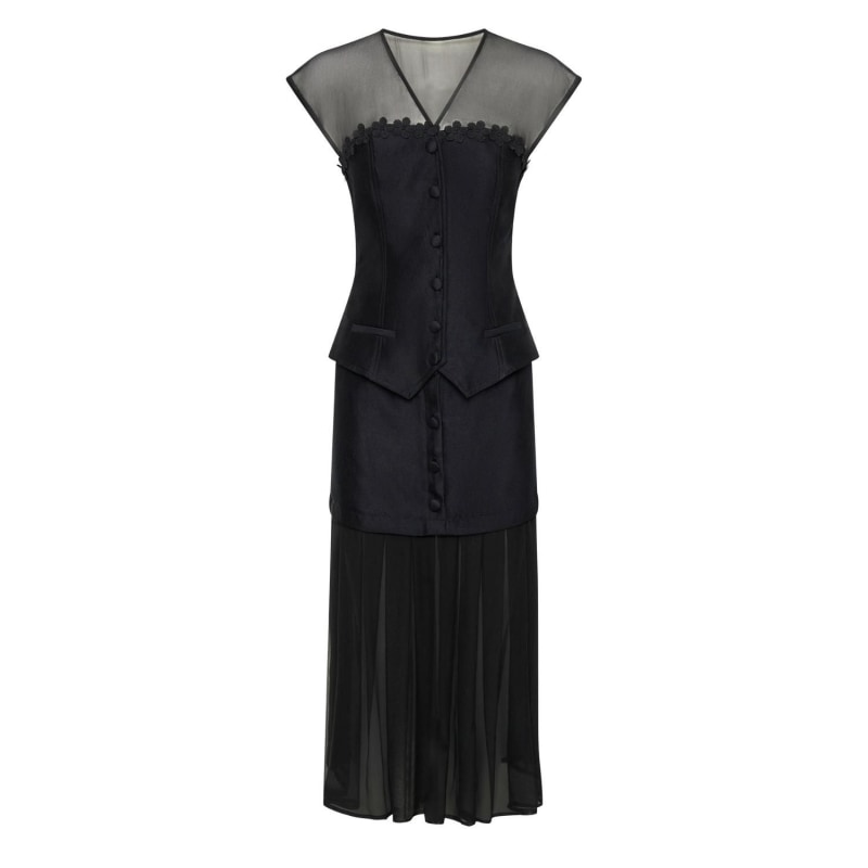 Sheer skirt and top set hotsell
