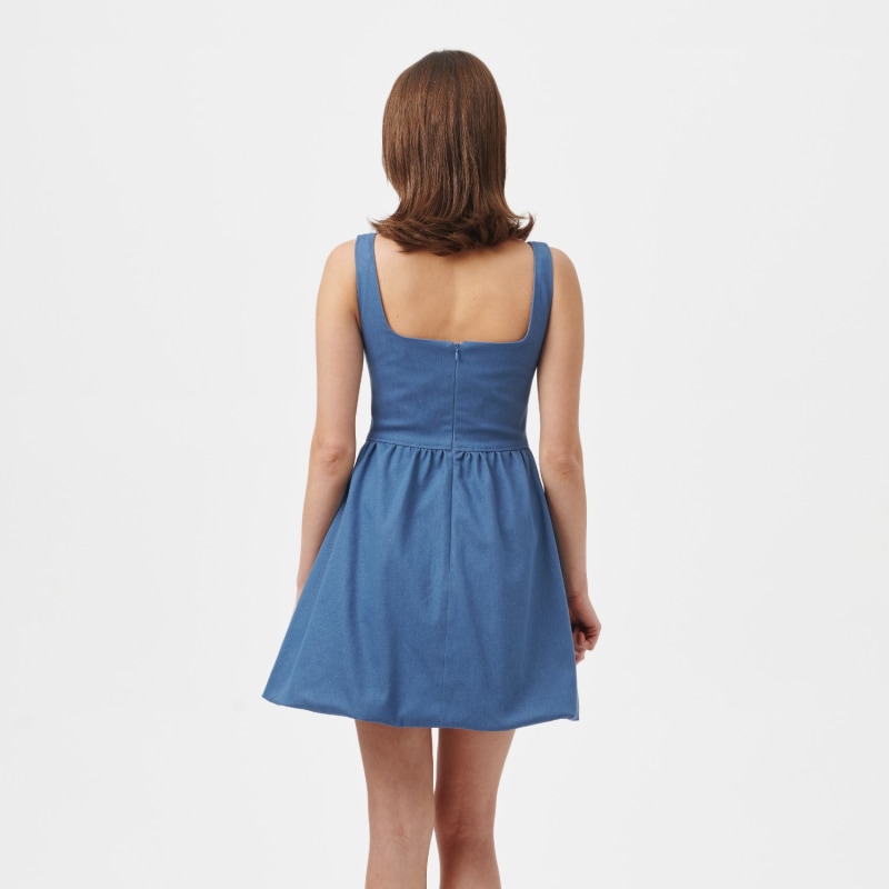 Thumbnail of Daphne Mini Dress - Denim image