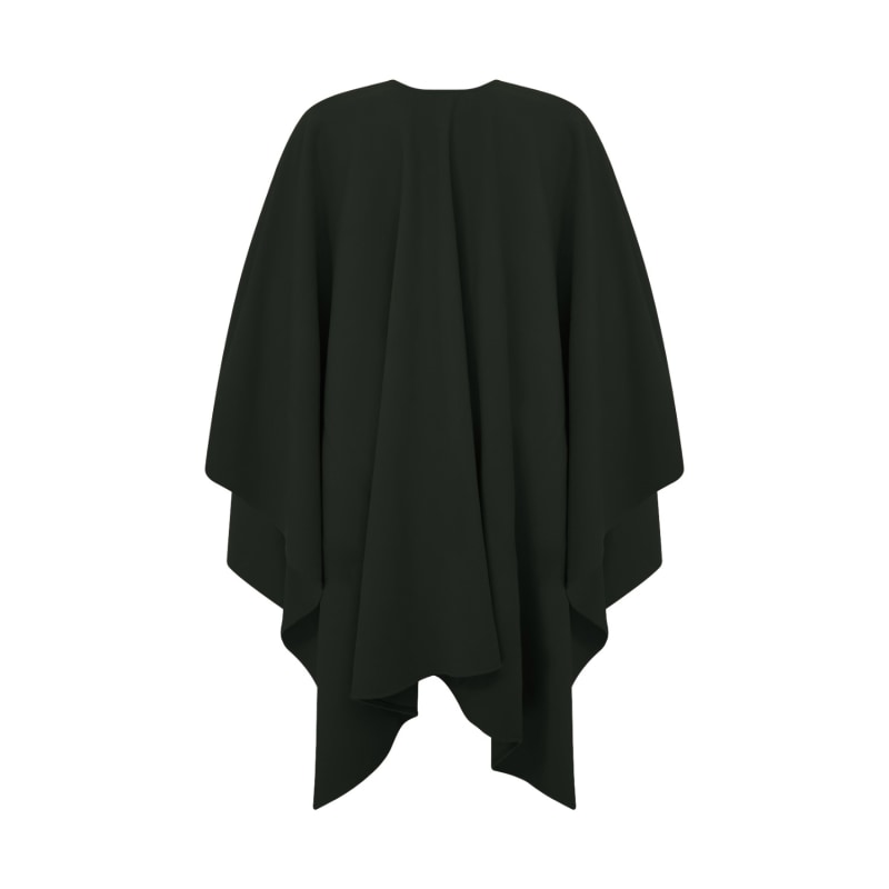 Thumbnail of Dark Green Wooly Cape image