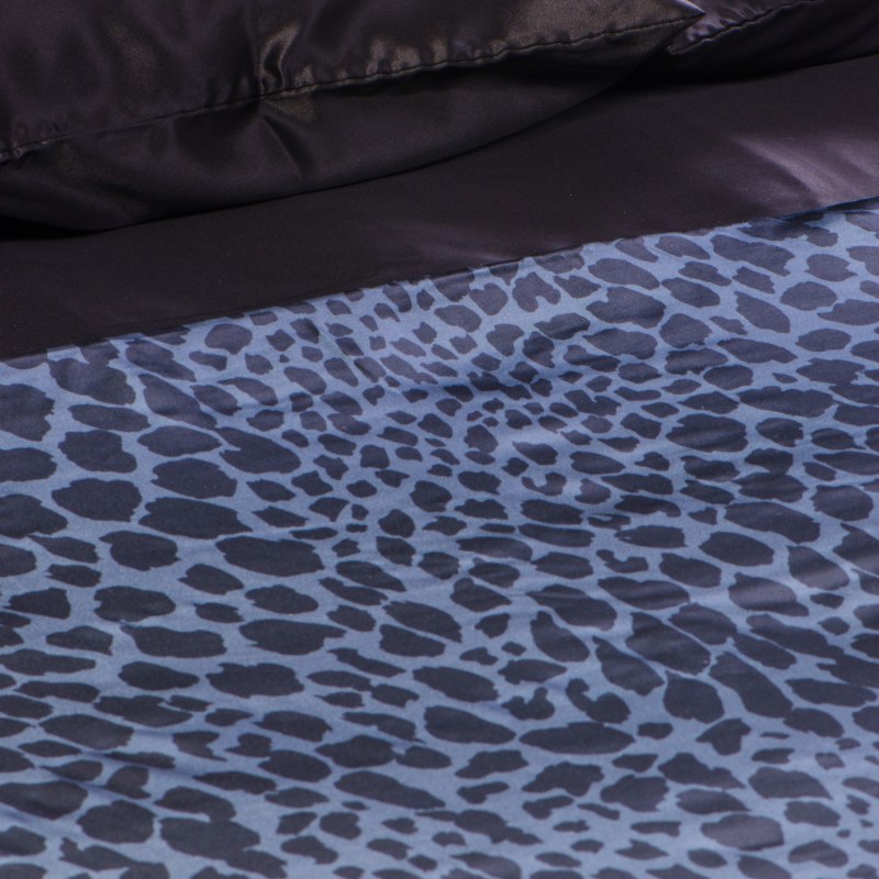 Thumbnail of Dark Leopard Silk Bedsheet image