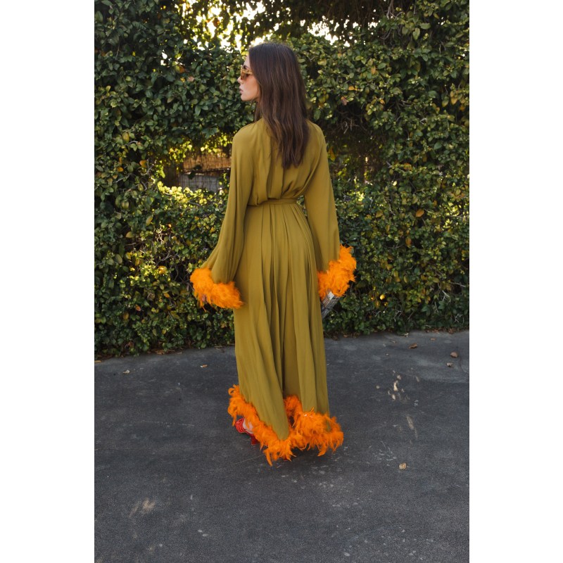 Darlene Roper Maxi Dress Jennafer Grace Wolf Badger