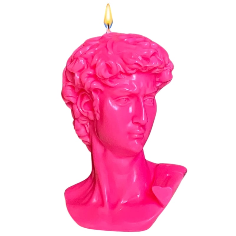 Thumbnail of David Candle - Neon Pink image