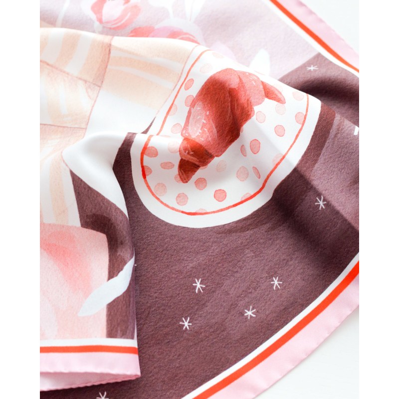 Thumbnail of Daydreaming Small Silk Scarf image