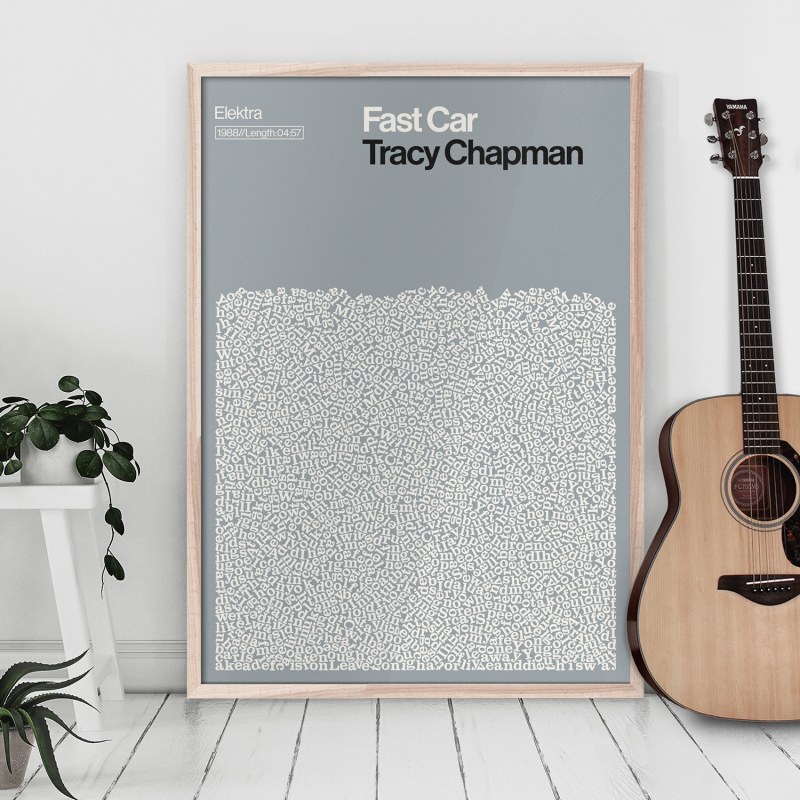 Thumbnail of Fast Car - Tracy Chapman - Multicolour, Neutrals image