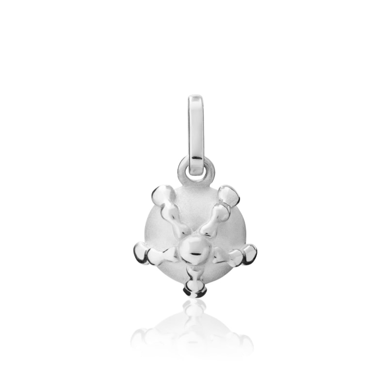 Thumbnail of Pan De Muerto Sterling Silver Charm image