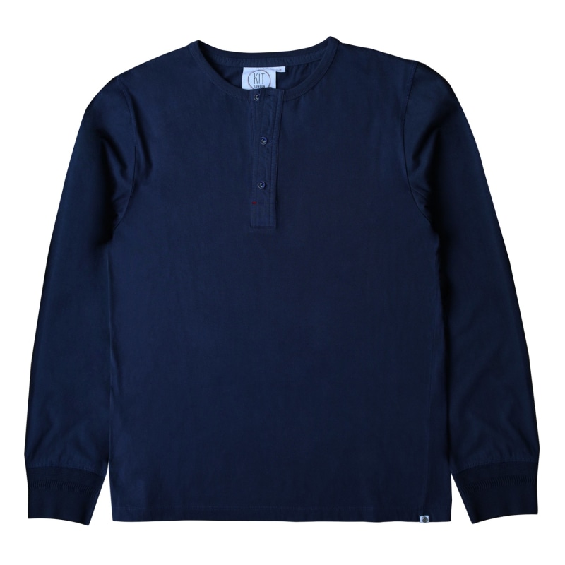 Thumbnail of Handsome Henley - Blue image
