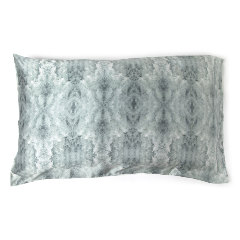 Thumbnail of Deep Grey Silk Pillow Case image