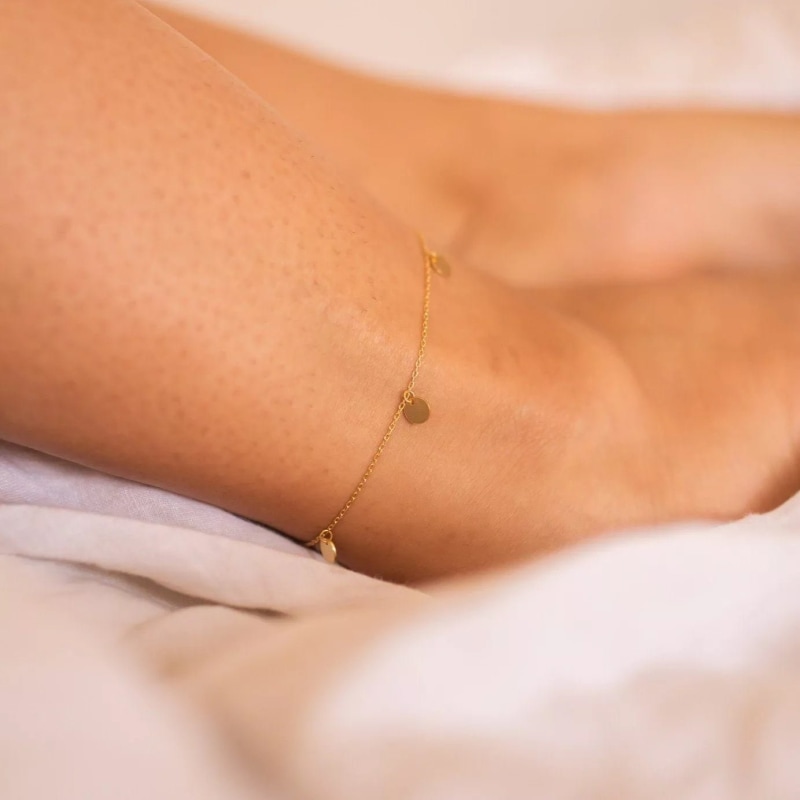 Delicate hotsell gold anklet