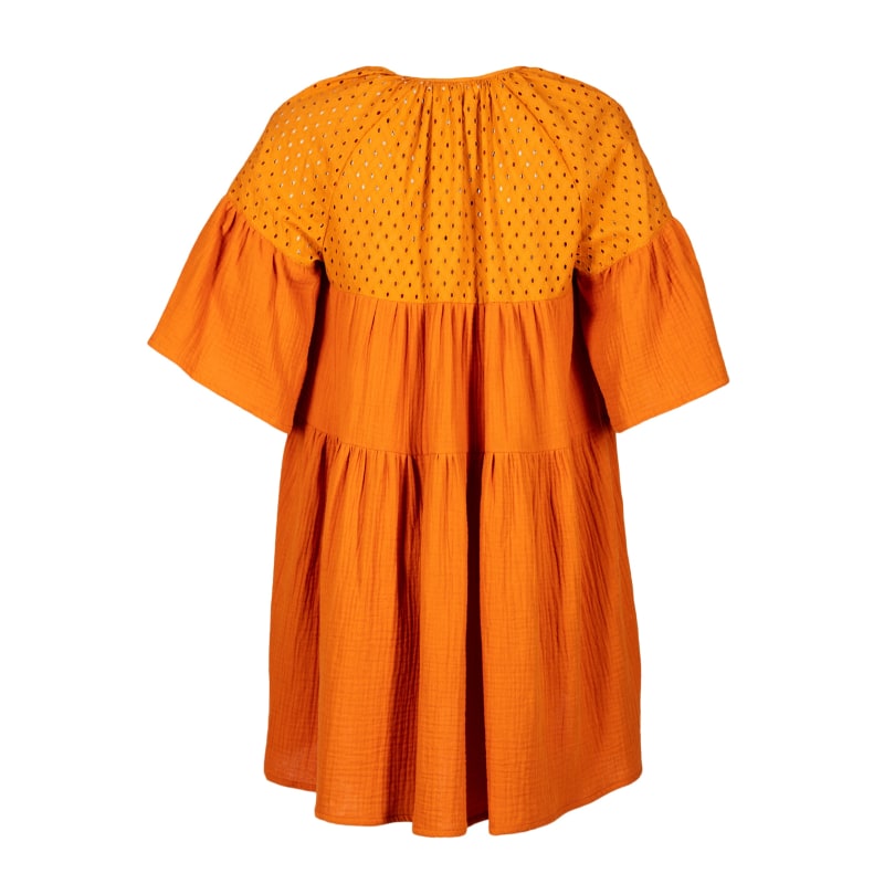 Thumbnail of Delilah Dress Burned Orange image