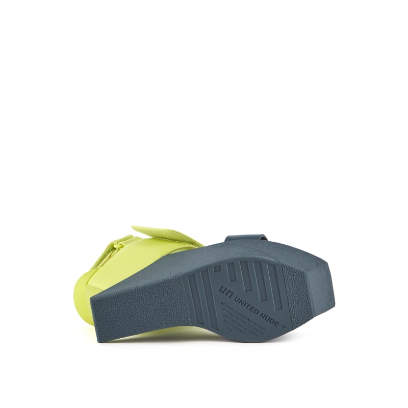 Thumbnail of Delta Wedge Sandal - Cyber Lime image