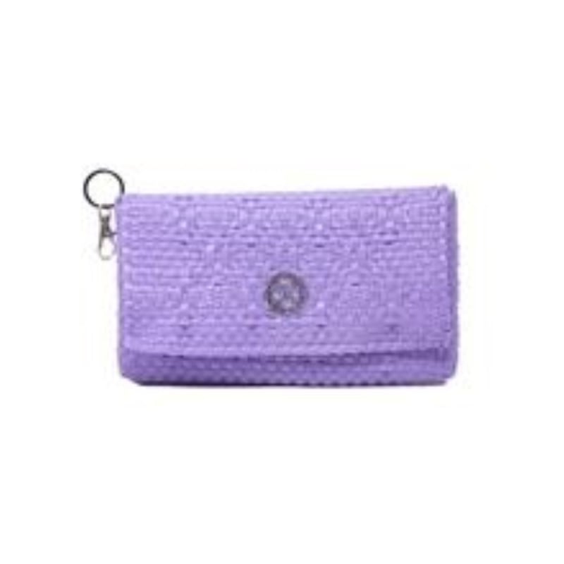 Thumbnail of Purple Azteca Book Tote With Clutch image