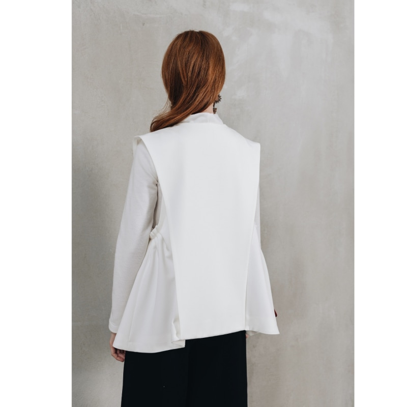 White designer blazer clearance