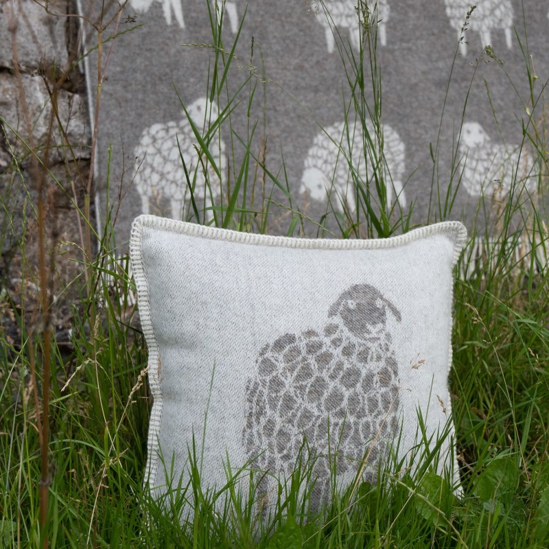 Thumbnail of Brown Sheep Mima Cushion Cover image