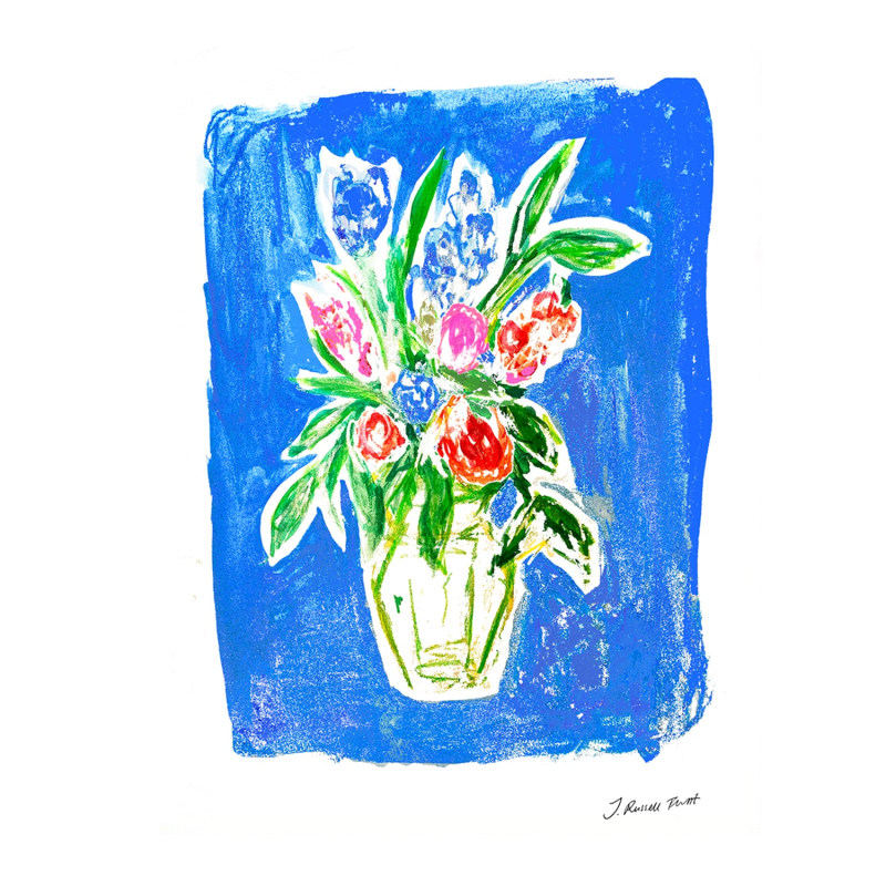 Thumbnail of Signed Print / "The Summer Vase" image