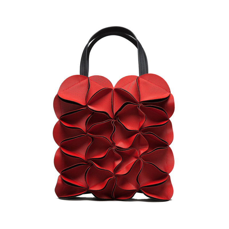 Thumbnail of Blossom Tote Bag - Office Red image