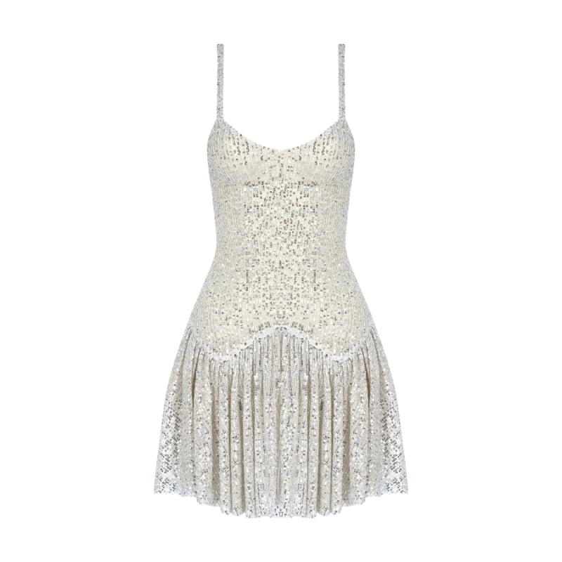 Starlit Rhinestone Mini Dress Starlit Rhinestone Mini Dress