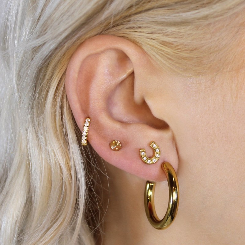 Dice earrings store studs