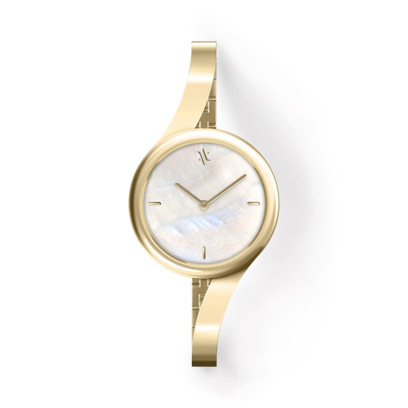 Thumbnail of Claire Pearl Watch - Gold image