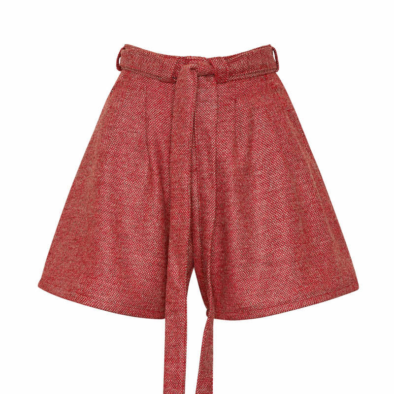 Thumbnail of Doralis Wool Shorts Red image