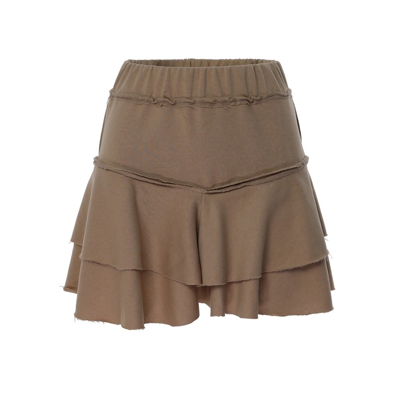 Thumbnail of Connie Beige Mini Skirt image