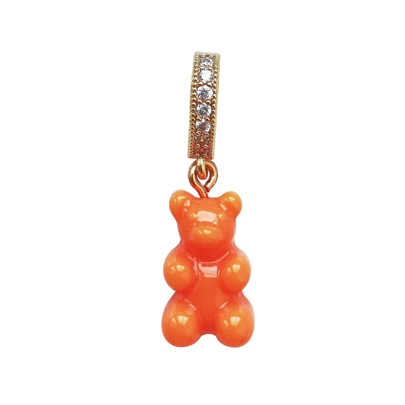 Thumbnail of The Orange Gummy Bear Charm Pendant image