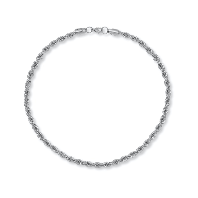 Thumbnail of Silver Rope Chain Necklace image