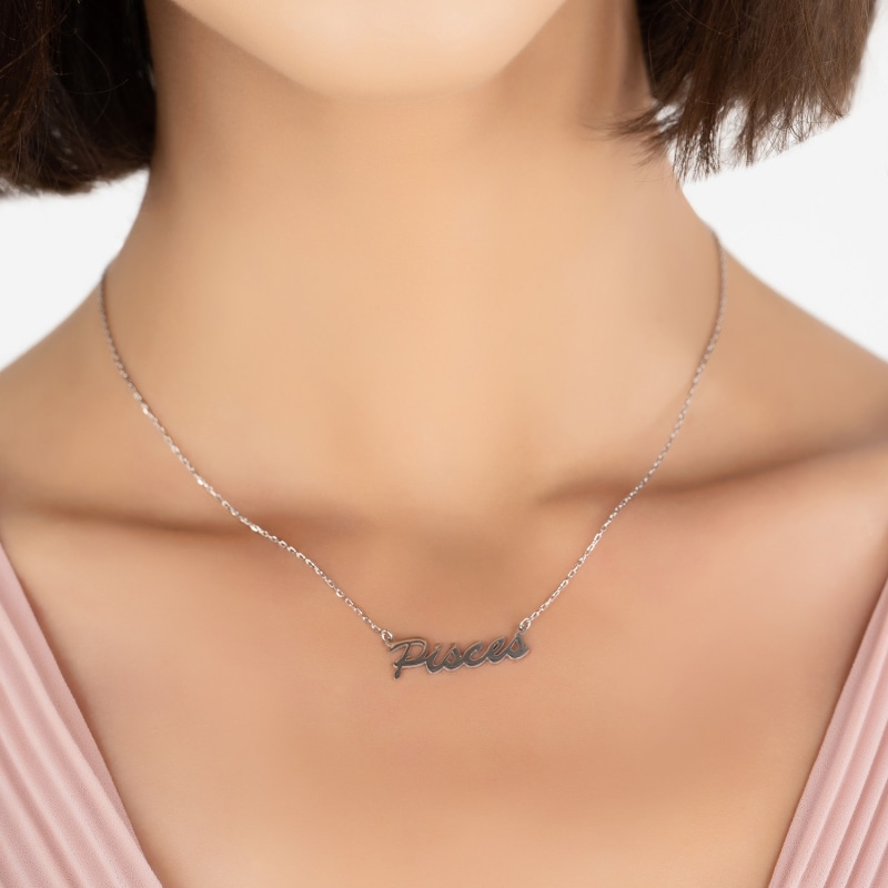 Signature Name Necklace (Silver)