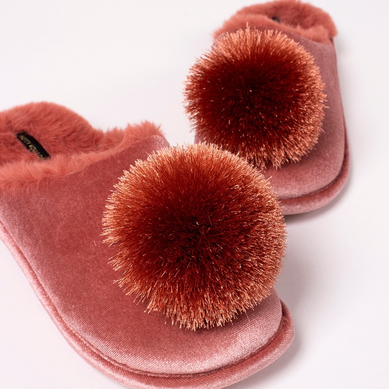 Thumbnail of Coco Mule Slipper In Terracotta image