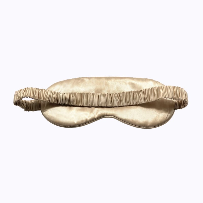 Thumbnail of 3D Champagne Floral Silk Sleep Eye Masks image