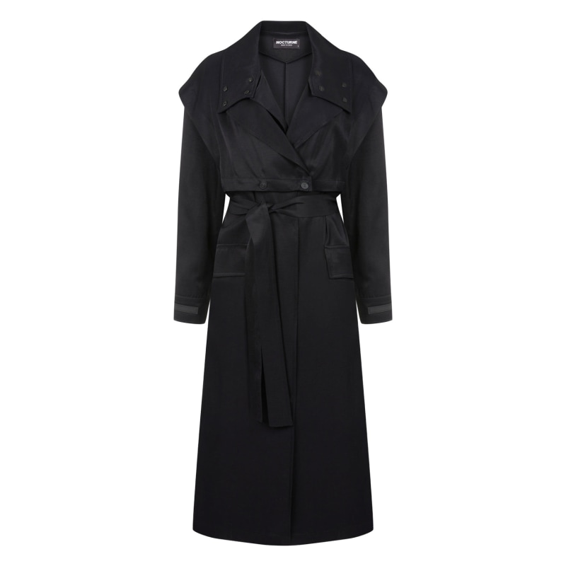 Navy best sale trench coats
