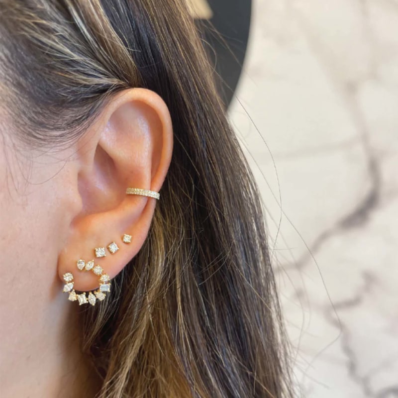 Pave ear cuff hotsell