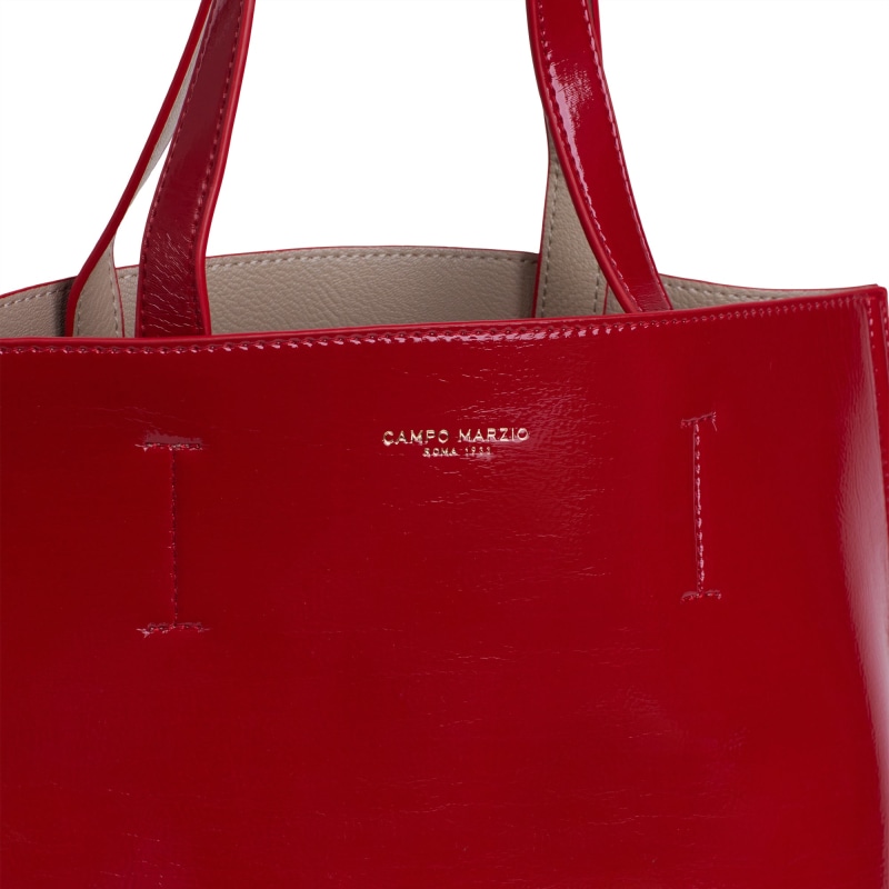 Thumbnail of Double Tote The Iconic Bag Midi Lucid Special Edition-Cherry Red image