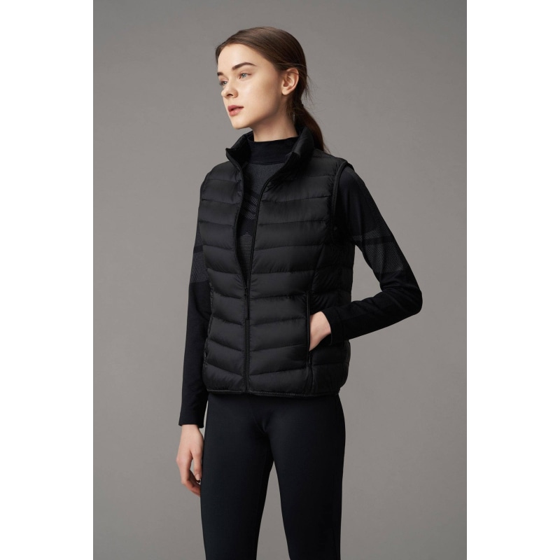 Down Gilet Black Bosideng Wolf Badger